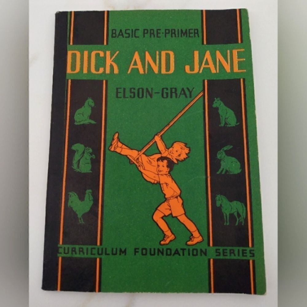 Dick and Jane Curriculum Foundation series Book Elson Gray Vintage - Picture 14 of 14